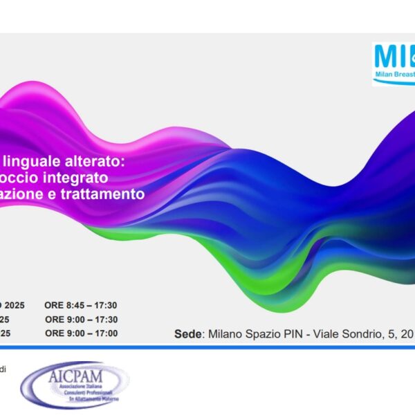 AICPAM patrocina il corso “Frenulo linguale alterato: un approccio integrato di valutazione e trattamento”